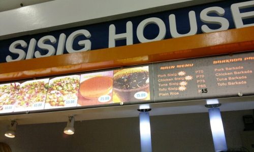 Sisig House: Going back for their tofu sisig