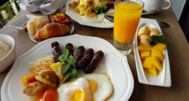 Breakfast at The Boutique Hotel Tagaytay