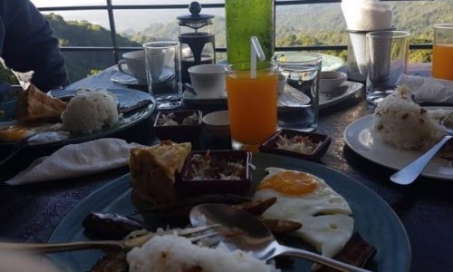 Breakfast at Potter’s Ridge after Batangas roadrip