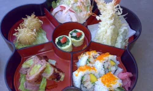 Tanabe Japanese Restaurant: Dining in the sunset