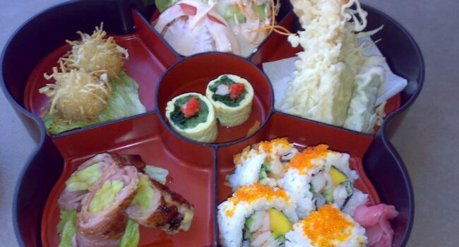 Tanabe Japanese Restaurant: Dining in the sunset